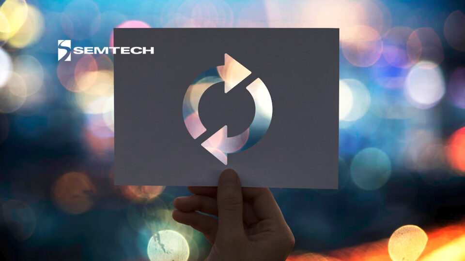 Semtech Unveils New Brand Reflecting Company’s Vision to Enable a Smarter, More Connected and Sustainable Planet