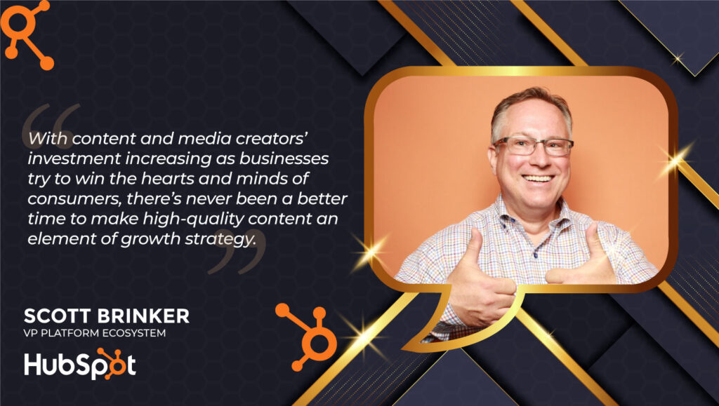 Scott Brinker, VP Platform Ecosystem at HubSpot