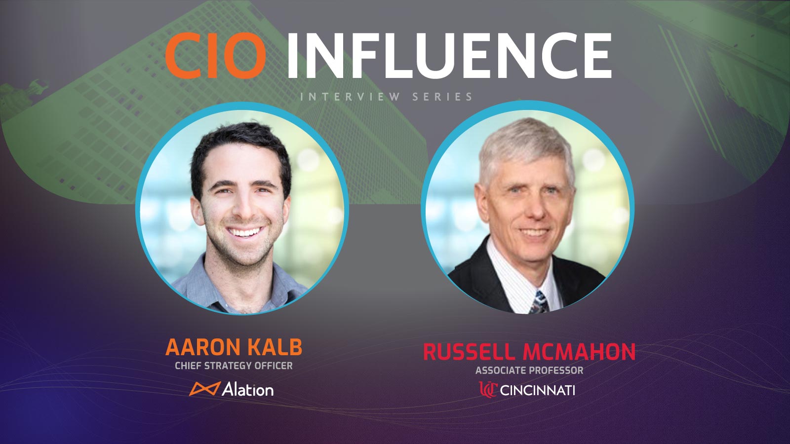 Cio Influence Interview With Russell Mcmahon, Associate Professor At 