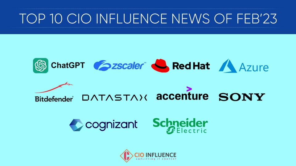 Top 10 CIO Influence News of Feb’23