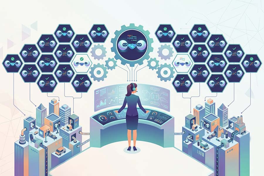 CIOs at Machine-to-Machine Scale: Governing Enterprises Where Software Agents Negotiate and Execute Work
