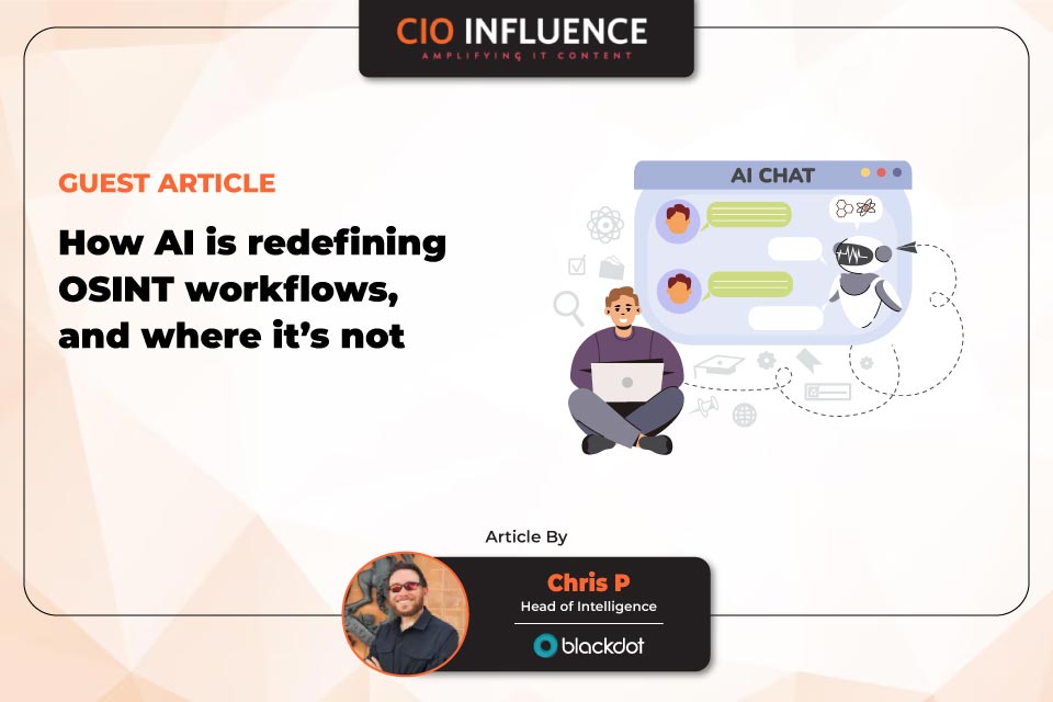 How AI is redefining OSINT workflows, and where it’s not